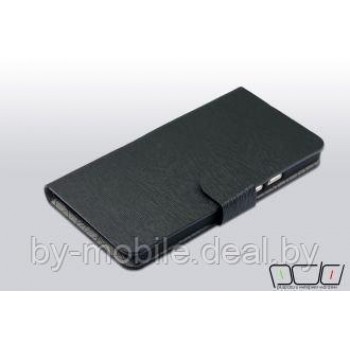 Чехол книжка valenta Huawei Ascend G700 чёрный (кожа)