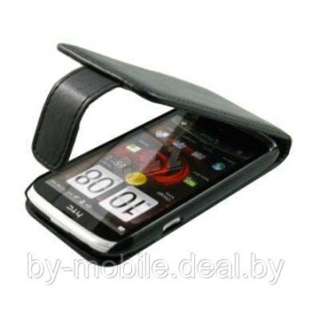 Чехол книжка valenta Nokia 500 чёрный (кожа)