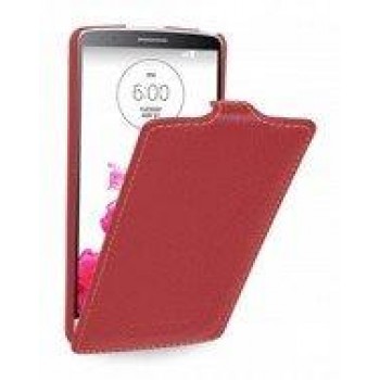 Чехол книжка valenta Huawei Ascend G700 красный (кожа Глянец)