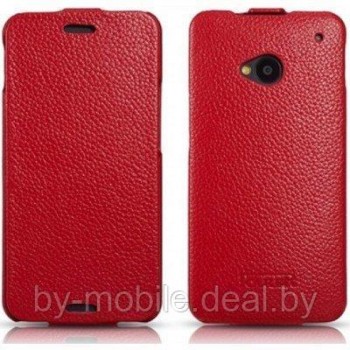 Чехол книжка valenta iPhone 4/4s красный (кожа)