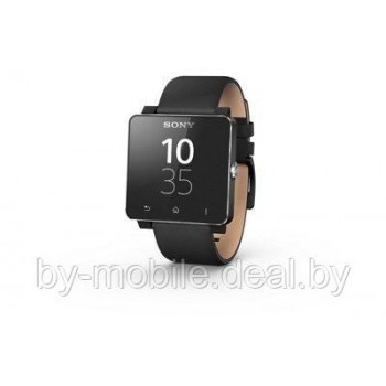 Ремешок SE20 для SmartWatch 2 Wrist Strap (кожаный чёрный)