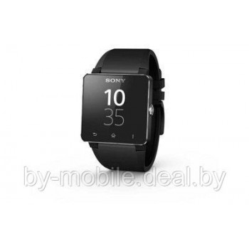 Ремешок SE20 для SmartWatch 2 Wrist Strap (силиконовый чёрный)