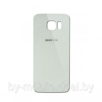 Задняя крышка (стекло) для Samsung Galaxy S6 белая