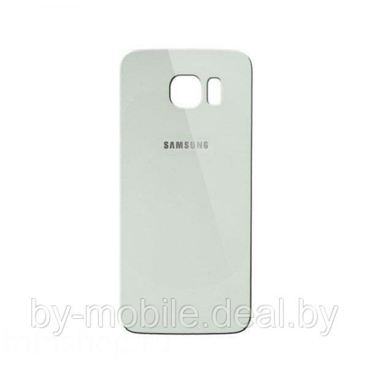 Задняя крышка (стекло) для Samsung Galaxy S6 белая