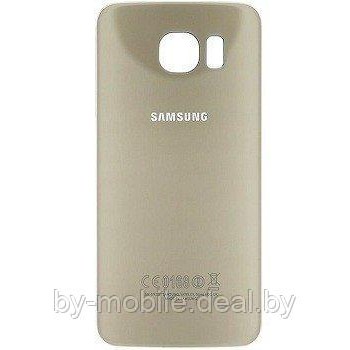 Задняя крышка (стекло) для Samsung Galaxy s6 Edge plus + G928F серебренная