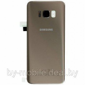 Задняя крышка для (стекло) Samsung Galaxy S8+ (G955FD) золото
