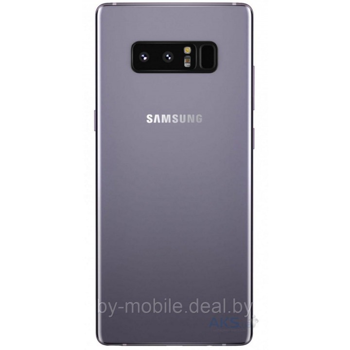 Задняя крышка (стекло) для Samsung Galaxy Note 8 (SM-N950F) серебристая