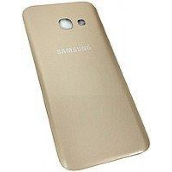 Задняя крышка (стекло) для Samsung Galaxy A3 (2017) A320F золотой