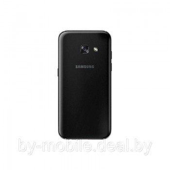 Задняя крышка (стекло) для Samsung Galaxy A3 (2017) A320F чёрная