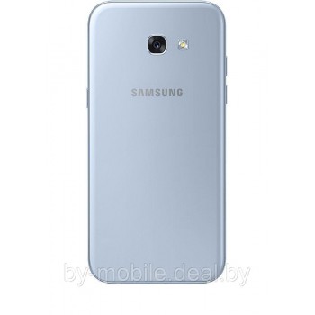 Задняя крышка (стекло) для Samsung Galaxy A5 (2017) A520F голубой