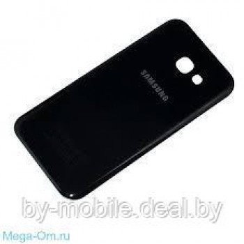 Задняя крышка (стекло) для Samsung Galaxy A5 (2017) A520F черный