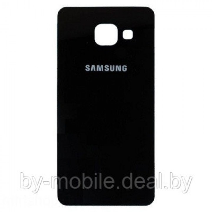 Задняя крышка (стекло) для Samsung Galaxy A3 (2016) A310F черный