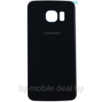 Задняя крышка (стекло) для Samsung Galaxy s6 Edge G925F черная