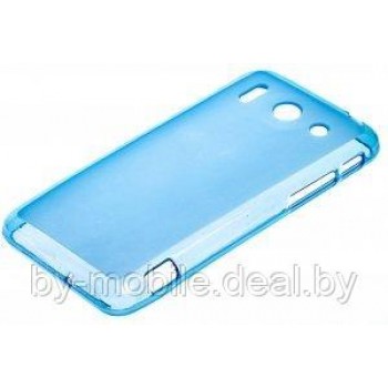 Силиконовый чехол для Huawei Ascend G510 бирюзовый