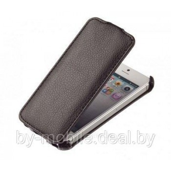 Чехол футляр-книга ACTIV Flip Leather для Apple iPhone 5 (чёрный)