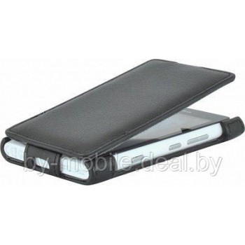 Чехол футляр-книга ACTIV Flip Leather для Nokia Lumia 800 (чёрный)