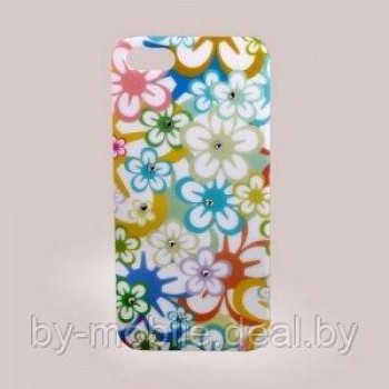 Задняя накладка ACTIV со стразами для Apple iPhone 5 QJC-222