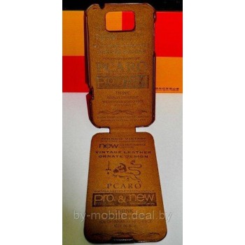 Чехол книга Pcaro HTC Sensation XL коричневый
