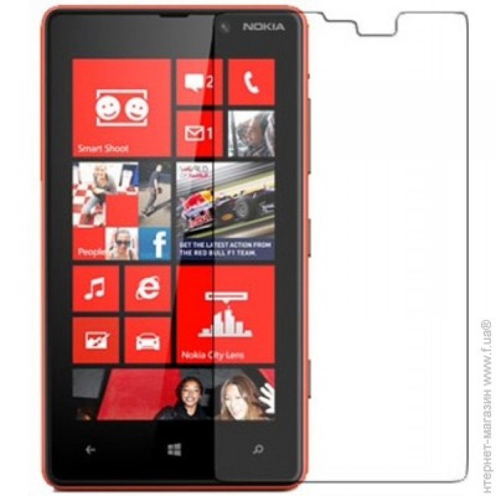 Защитная пленка для Nokia Lumia 820 ( матовая , антибликовая ) купить в  Минске.