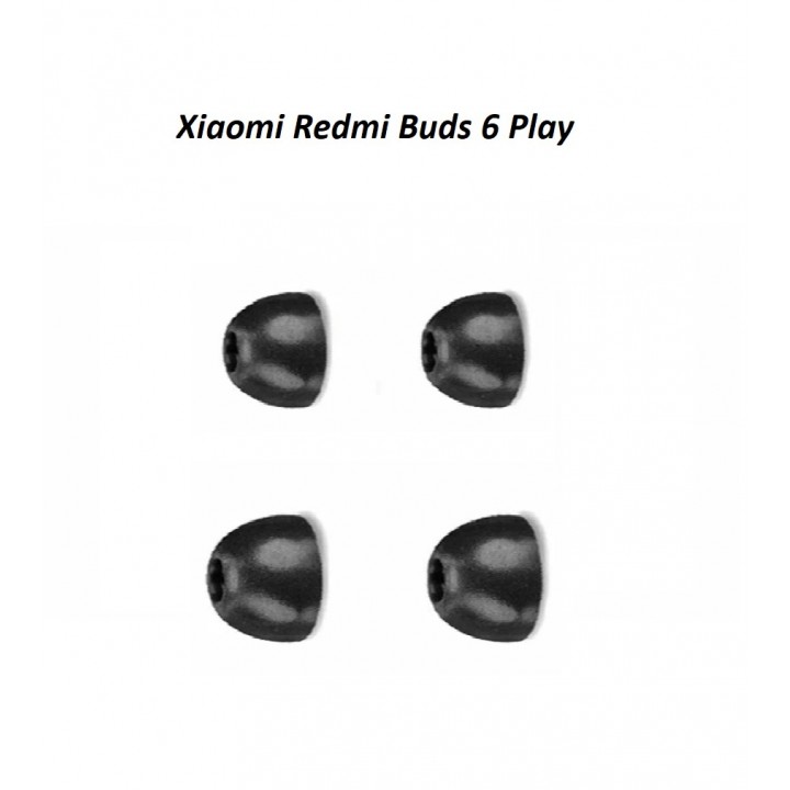 Aмбушюры Xiaomi Redmi Buds 6 Play (S, L) черный