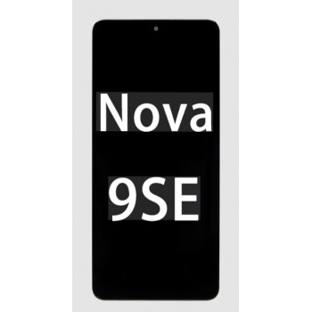 Экран (модуль) в раме для Huawei nova 9 SE (JLN-LX1) кристально-синий