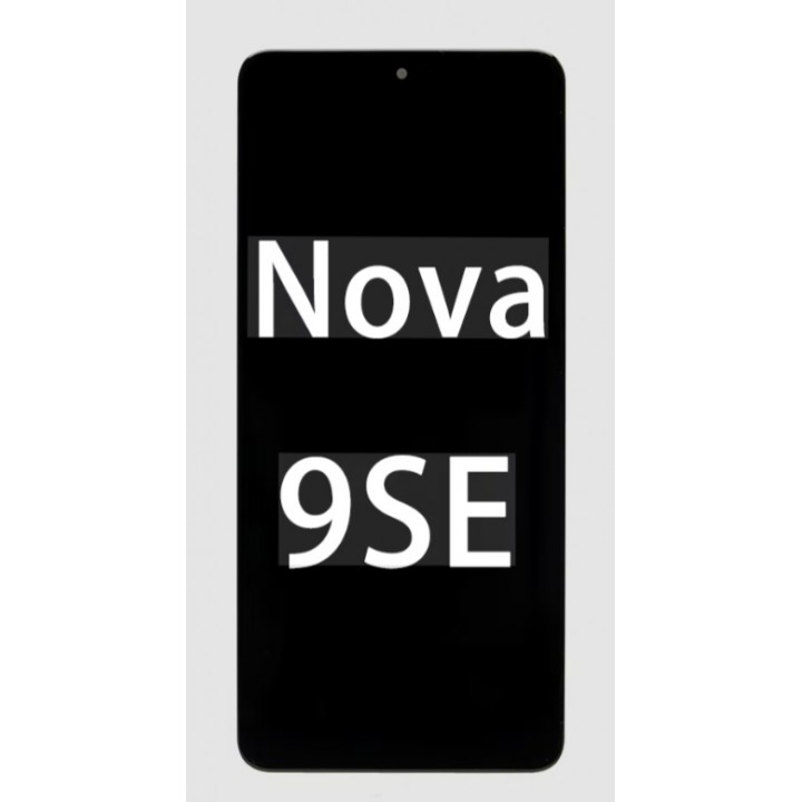 Экран (модуль) в раме для Huawei nova 9 SE (JLN-LX1) кристально-синий
