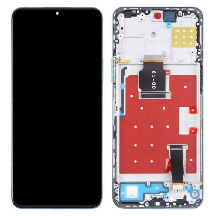 Экран (модуль) в раме Honor 90 lite (CRT-LX1), Honor X8a (голубой) УЦЕНКА