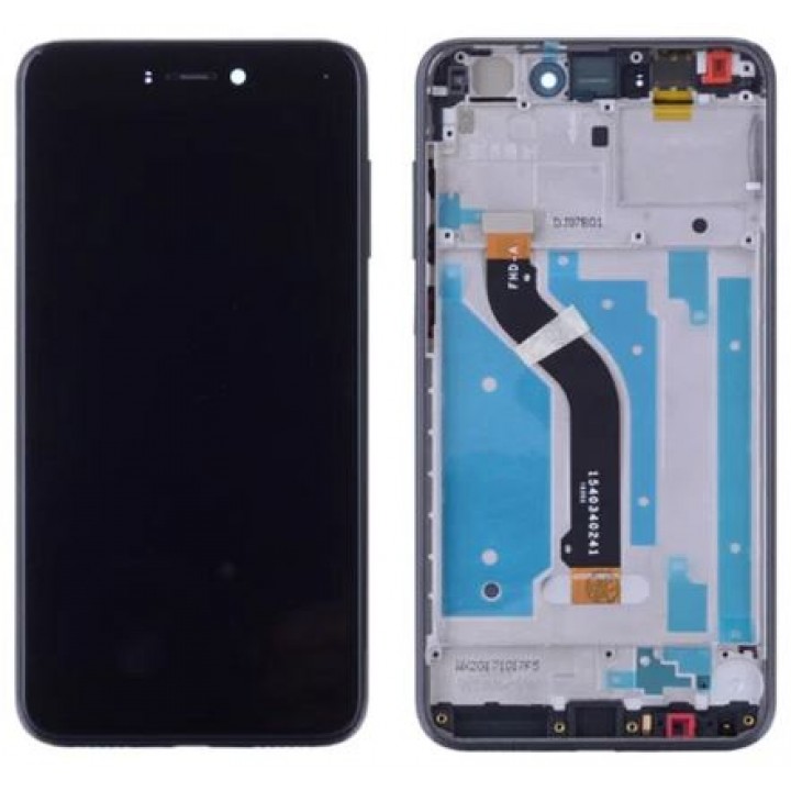 Экран (модуль) в раме Huawei P8 lite (2017) черный