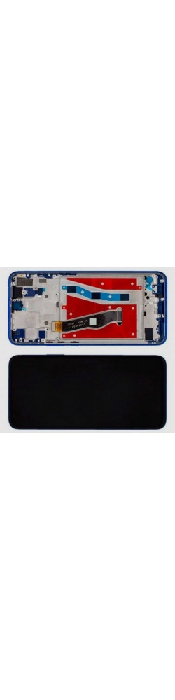 Экран (модуль) в раме Huawei P Smart Z (STK-LX1) синий