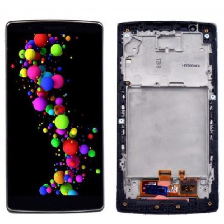 Экран (модуль) в раме LG G Flex 2 (H955) черный