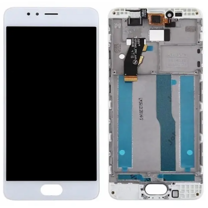 Экран (модуль) в раме Meizu M5s (белый)