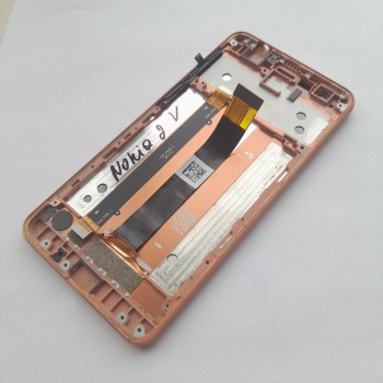 Экран (модуль) в раме Nokia 2 (медный) TA-1029
