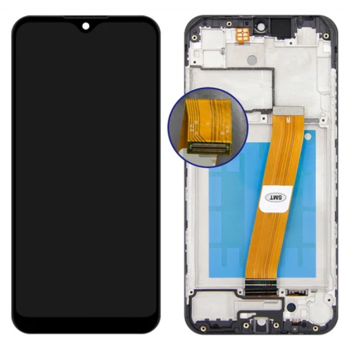 Экран (модуль) в раме Samsung Galaxy A01 (A015)