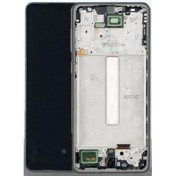 Экран (модуль) в раме Samsung Galaxy A33 5G (SM-A336B) персиковый