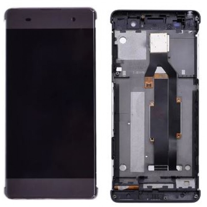 Экран (модуль) в раме Sony Xperia XA (черный)