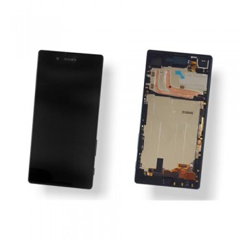 Экран (модуль) в раме Sony Xperia Z5 (E6653) серый