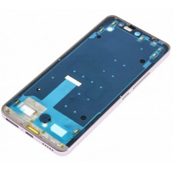 Экран (модуль) в раме Xiaomi 12 lite (розовый)