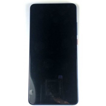 Экран (модуль) в раме Xiaomi Mi 9t (синий)