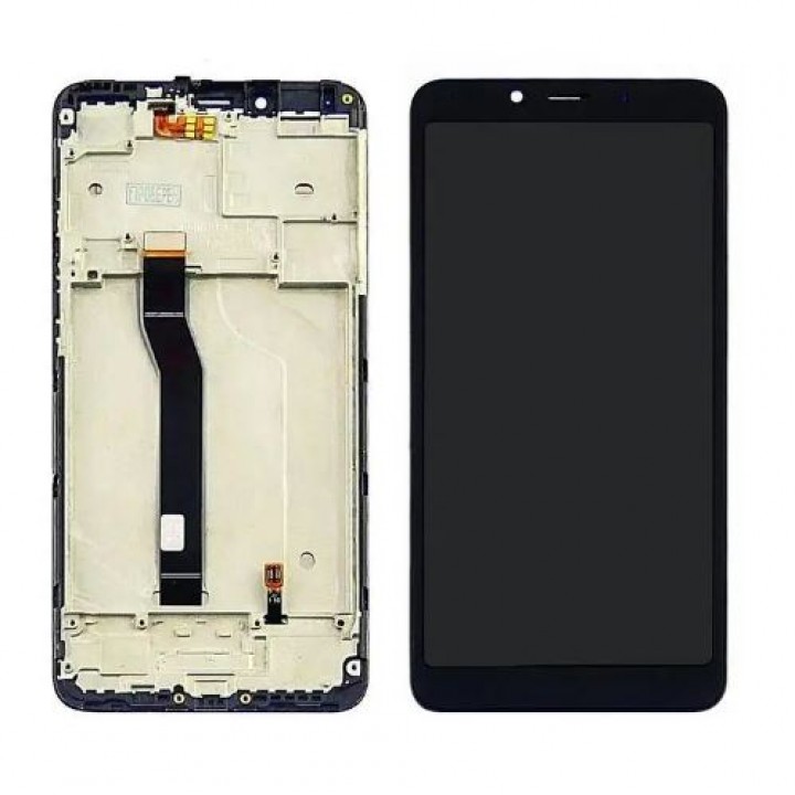 Экран (модуль) в раме Xiaomi Redmi 6 (6A) черный