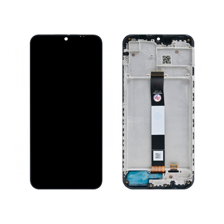 Экран (модуль) в раме Xiaomi Redmi 9A (черный)