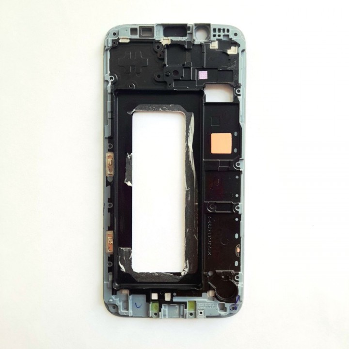 Рамка модуля Samsung Galaxy J7, J7 Pro (2017) J730 (голубой)
