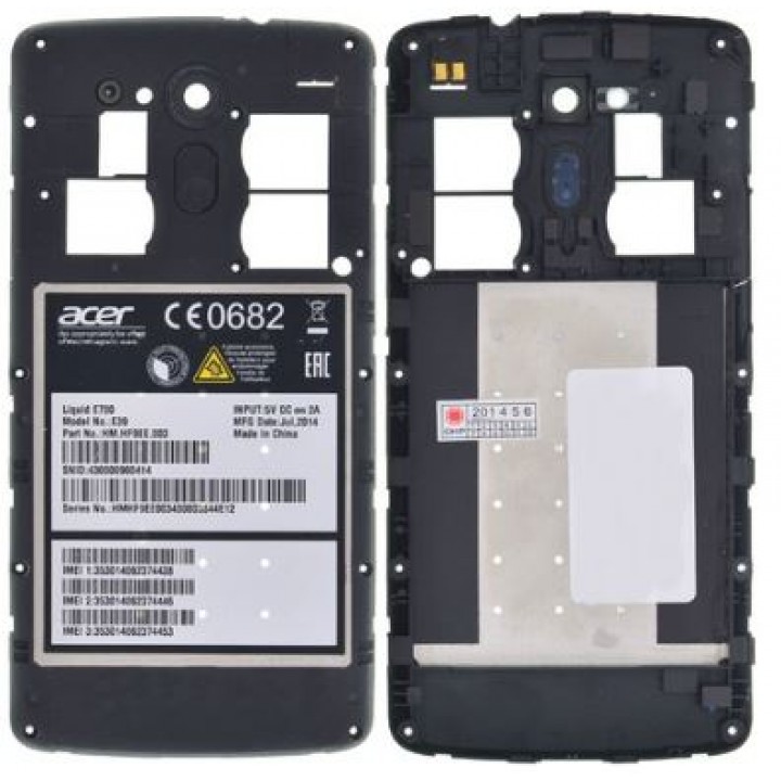 Средняя часть корпуса Acer Liquid E700 (E39)