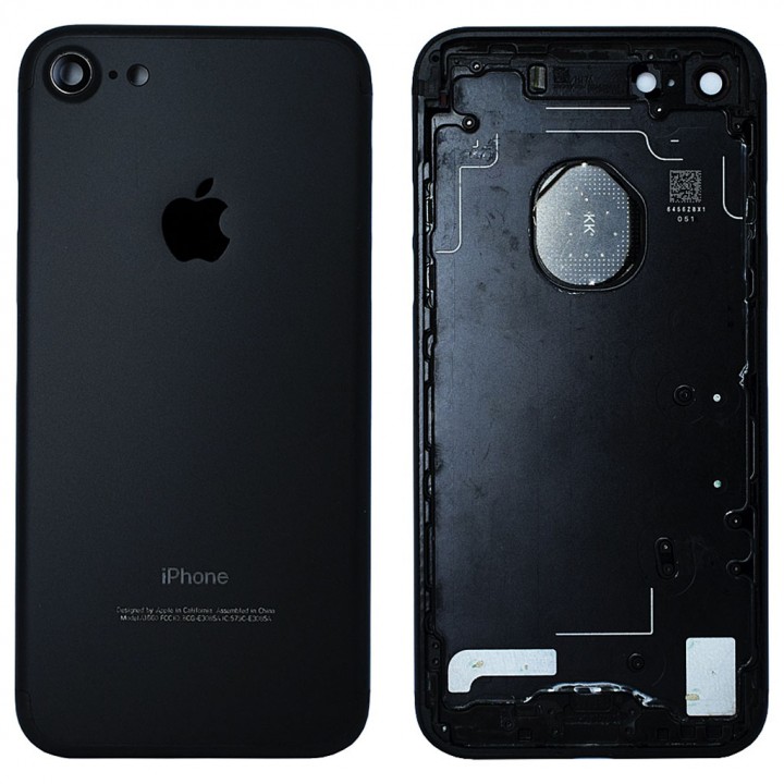 Задняя крышка (корпус) Apple iPhone 7 Plus (черный)