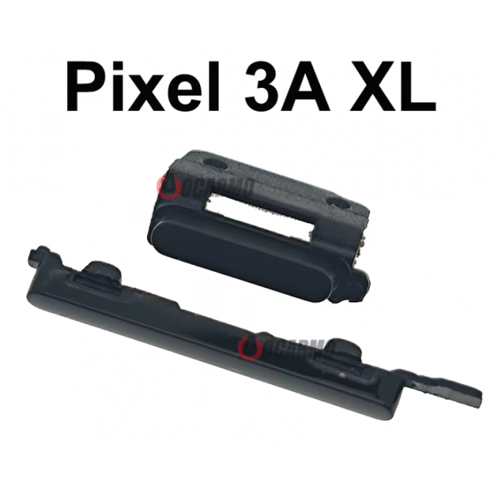 Боковые кнопки Google Pixel 3A XL (черный)