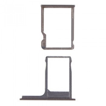 Сим лоток (2 шт) HTC One M8n (OP6B100) серый
