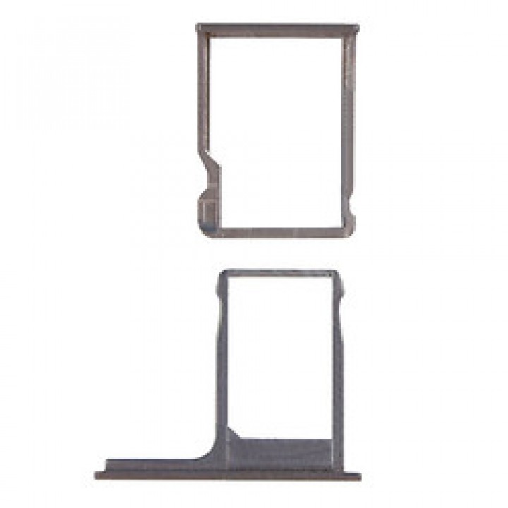 Сим лоток (2 шт) HTC One M8n (OP6B100) серый