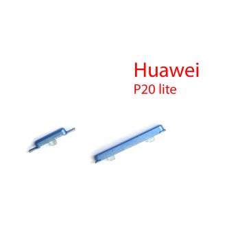 Боковые кнопки Huawei P20 Lite (ANE-LX1) (синий)