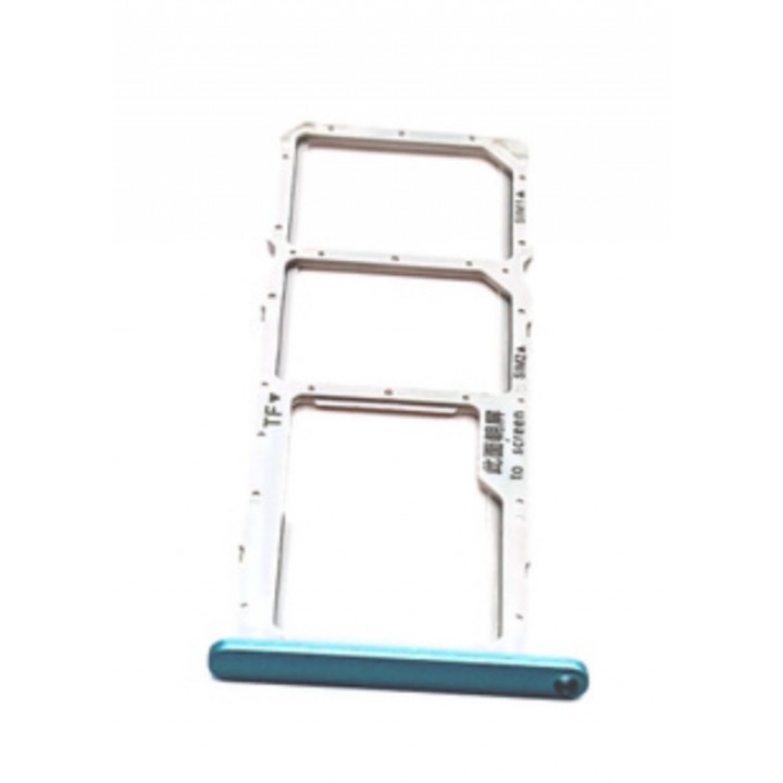 Сим-лоток Honor 9A (MOA-LX9N), Huawei Y6p (MED-LX9) мерцающий синий