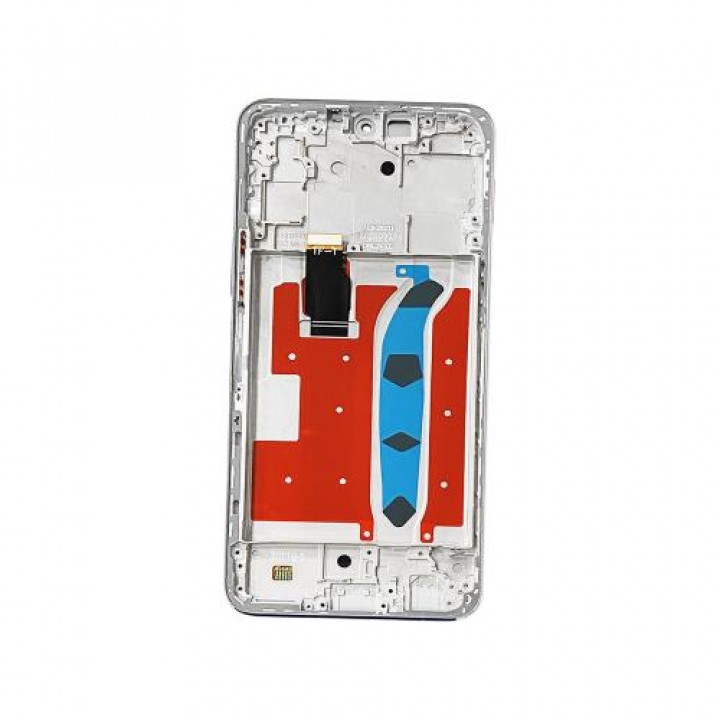 Средняя часть корпуса с рамкой модуля Honor X8 (TFY-LX1) серебристый