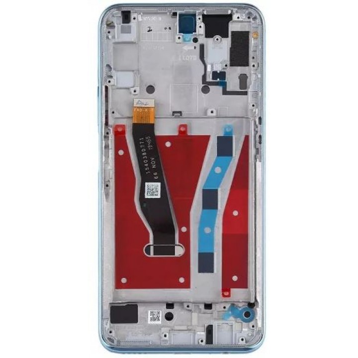 Средняя часть корпуса с рамкой модуля Huawei Y9s (STK-L21) голубой